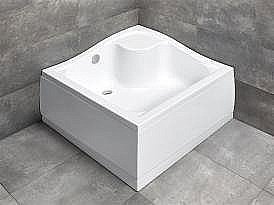 Душевой поддон Radaway Korfu C 4C99400-03 90х90 белый купить в интернет-магазине Sanbest