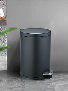 Ведро для мусора WeltWasser Lora 10000013836 черное матовое купить в интернет-магазине сантехники Sanbest