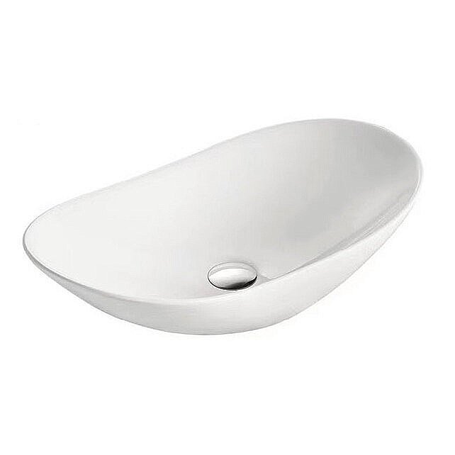 Раковина накладная Caprigo 64 W8076 60 белая купить в интернет-магазине Sanbest