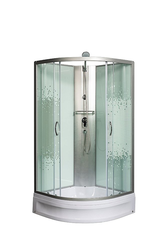 Душевая кабина Мономах С МЗ 24 90x90 без крыши купить в интернет-магазине Sanbest