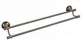 Полотенцедержатель двойная планка GRAMPUS Alfa GR-9502 купить в интернет-магазине сантехники Sanbest