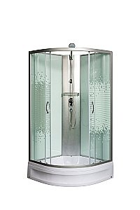 Душевая кабина Мономах С МЗ 24 90x90 без крыши купить в интернет-магазине Sanbest