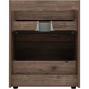 Тумба с раковиной Aquanet Токио 68 333652 дуб веллингтон для ванной в интернет-магазине Sanbest