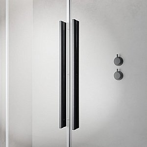 Шторка для ванны Radaway Furo Brushed GunMetal PND II 150 стекло прозрачное/профиль брашированный оружейная сталь купить в интернет-магазине Sanbest