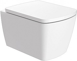 Унитаз Allen Brau Liberty 4.33004.20 безободковый, с крышкой микролифт, белый купить в интернет-магазине Sanbest