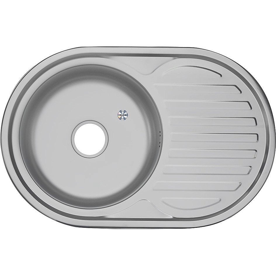 Мойка кухонная с сифоном Melana 122M ti (*12) купить в интернет-магазине сантехники Sanbest
