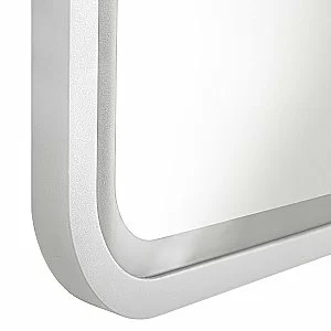 Зеркало Art&Max GENOVA AM-Gen-900-800-DS-F-White в ванную от интернет-магазине сантехники Sanbest