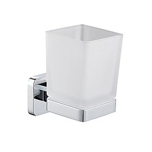 Стакан для зубных щеток с держателем WONZON & WOGHAND STILL, Хром (WW-6621) купить в интернет-магазине сантехники Sanbest