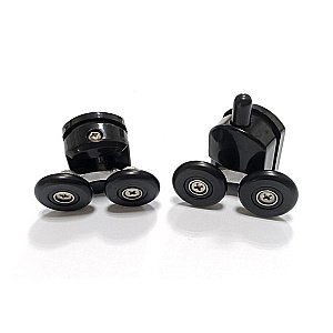 Душевой уголок ABBER Schwarzer Diamant AG30160BH-S90B-S90B 160х90 стекло прозрачное/профиль черный купить в интернет-магазине Sanbest