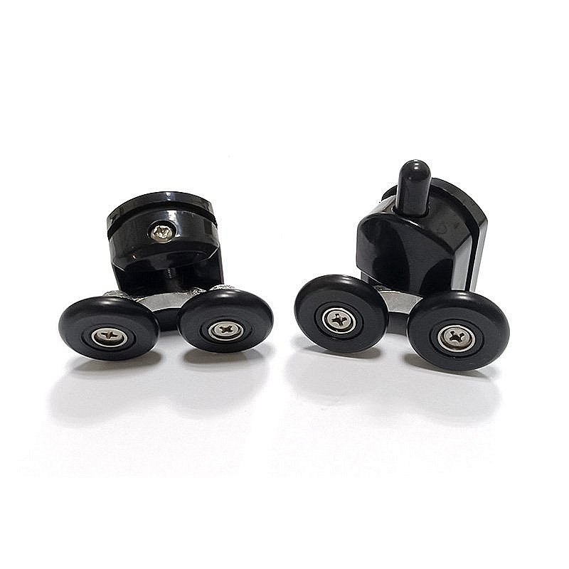 Душевой уголок ABBER Schwarzer Diamant AG30160BH-S90B-S90B 160х90 стекло прозрачное/профиль черный купить в интернет-магазине Sanbest