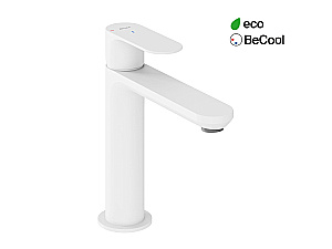 Смеситель для раковины Ravak Eleganta EL 012.11WV BeCool X070410 белый вельвет купить в интернет-магазине сантехники Sanbest