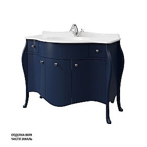 Тумба с раковиной Caprigo Venezia 110 со столешницей, цвет на выбор для ванной в интернет-магазине Sanbest
