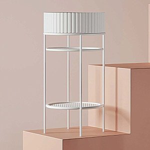 Консоль с раковиной Artceram VOGUE ACA058/OSL01001/TFA/TFC 44 белая для ванной в интернет-магазине сантехники Sanbest