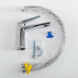 Смеситель для раковины Cezares LINER-LS-01-W0 хром купить в интернет-магазине сантехники Sanbest