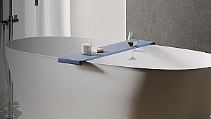 Полка для ванны Salini GABBIANO 1906202MF 90 любой цвет под заказ купить в интернет-магазине сантехники Sanbest