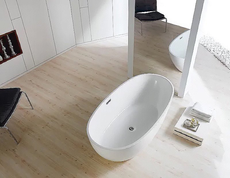 Ванна акриловая Azario Leeds 169x85 купить в интернет-магазине Sanbest