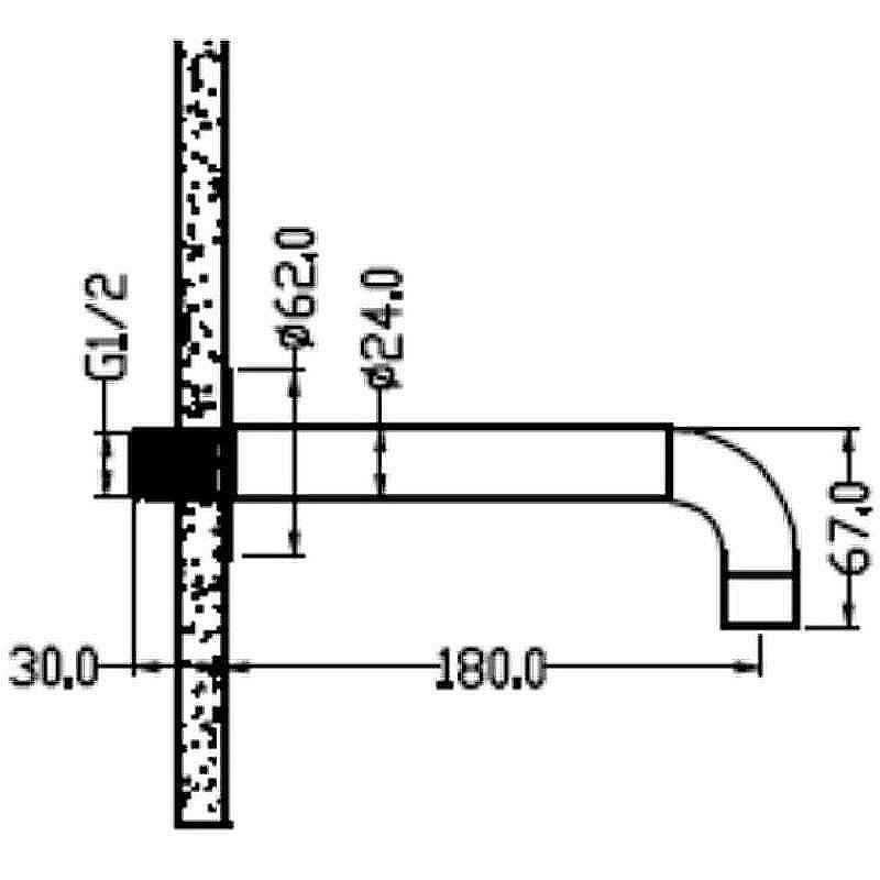 Излив для ванны Boheme Fusion 625-G золото купить в интернет-магазине сантехники Sanbest