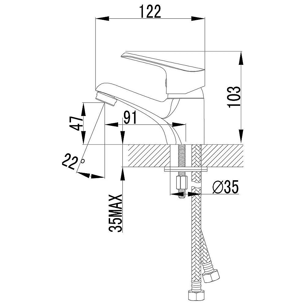 Смеситель для раковины Lemark Partner LM6556C купить в интернет-магазине сантехники Sanbest
