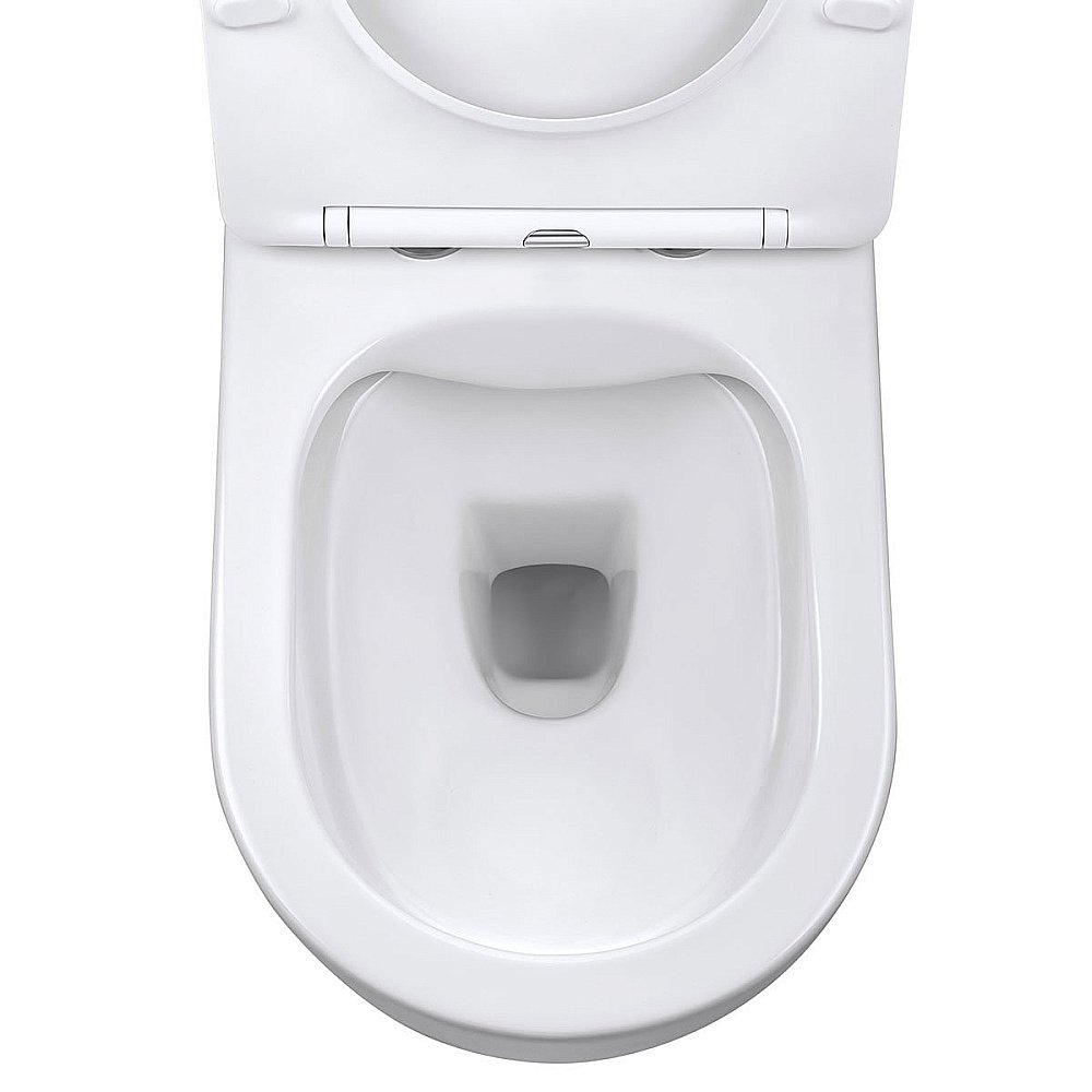 Унитаз подвесной Vincea Evo VT1-34 безободковый, с крышкой микролифт, белый купить в интернет-магазине Sanbest