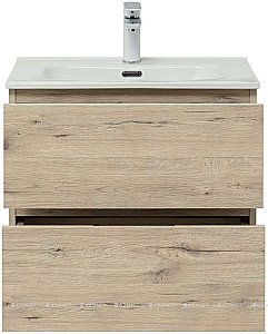 Тумба с раковиной Aquanet Алвита New 277513 60 дуб веллингтон для ванной в интернет-магазине Sanbest