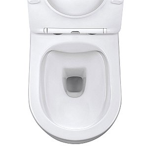 Унитаз подвесной Vincea Evo VT1-34 безободковый, с крышкой микролифт, белый купить в интернет-магазине Sanbest