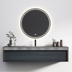 Тумба с раковиной Black&White Universe U950.1600 матовый античный серый для ванной в интернет-магазине Sanbest