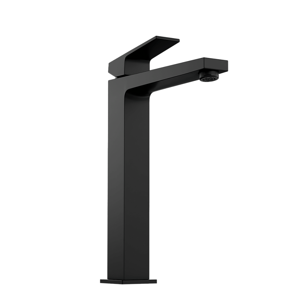 Смеситель для раковины VitrA Minimax Square A4372436EXP матовый черный купить в интернет-магазине сантехники Sanbest