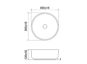 Раковина Iddis Ray RAYWM03i27 35 белая купить в интернет-магазине Sanbest