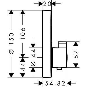 Душевая система Hansgrohe Raindance S 27959670 черный матовый купить в интернет-магазине сантехники Sanbest