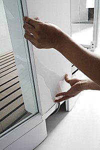 Душевая кабина Orans Diamond SR-89102S 150х100 white купить в интернет-магазине Sanbest