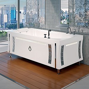 Ванна акриловая FRA GRANDE АНАБЕЛЬ 4-01-2-0-1-420 170х85 белая купить в интернет-магазине Sanbest