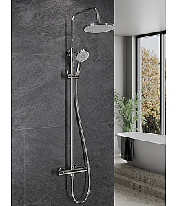 Душевая система Agger Easy A3151200 хром купить в интернет-магазине сантехники Sanbest