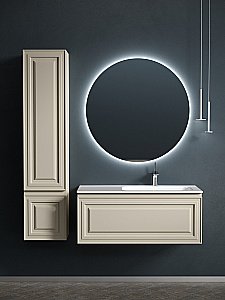 Тумба с раковиной Sancos Very VR100RCE + CN7015 100 для ванной в интернет-магазине Sanbest