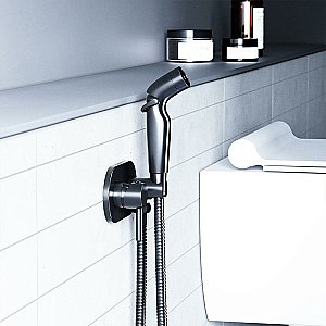 Гигиенический душ Damixa Option 212000300 черный купить в интернет-магазине сантехники Sanbest