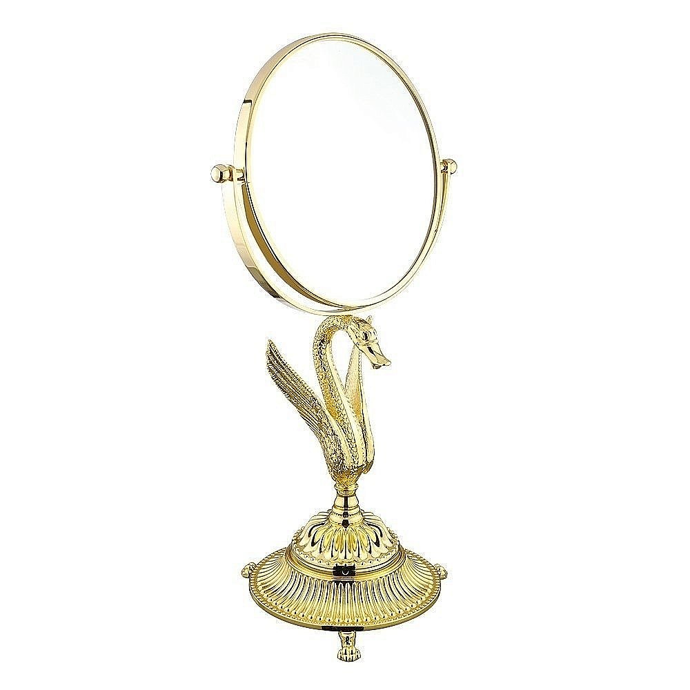 Зеркало косметическое Migliore LUXOR 26129 золото купить в интернет-магазине сантехники Sanbest