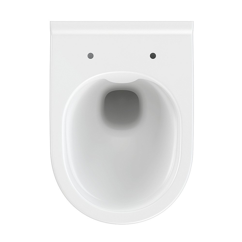 Унитаз подвесной Cersanit City OVAL Clean On DPL EO slim с крышкой микролифт, безободковый купить в интернет-магазине Sanbest