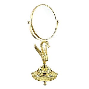 Зеркало косметическое Migliore LUXOR 26129 золото купить в интернет-магазине сантехники Sanbest