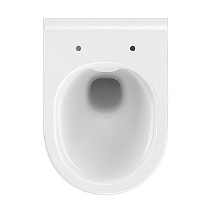 Унитаз подвесной Cersanit City OVAL Clean On DPL EO slim с крышкой микролифт, безободковый купить в интернет-магазине Sanbest