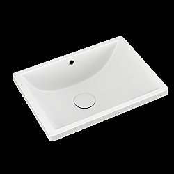 Раковина D&K Berlin 46х33 DT1431616 белая купить в интернет-магазине Sanbest