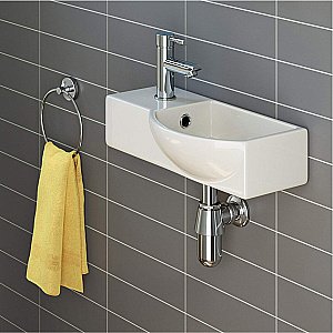 Раковина Melana 7947A 7947AL-805 белая купить в интернет-магазине Sanbest