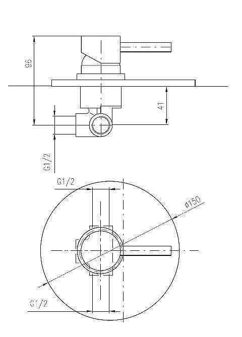 Смеситель для душа Rav-Slezak SEINA SE983LCMAT купить в интернет-магазине сантехники Sanbest