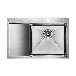 Мойка кухонная Paulmark Atlan PM217851-BS купить в интернет-магазине сантехники Sanbest