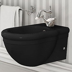 Биде подвесное ARTCERAM Hermitage HEB003 03 00 nero черное купить в интернет-магазине Sanbest