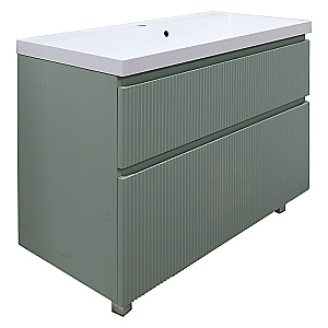 Тумба с раковиной Azario Viola 80/2Н CS00097139 фисташковая для ванной в интернет-магазине Sanbest