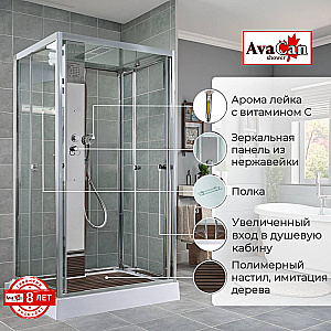 Душевая кабина AvaCan Z Серия Z1912 120х90 купить в интернет-магазине Sanbest