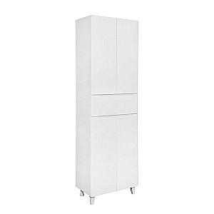 Пенал напольный Azario LOTOS 60 CS00106435 белый для ванной в интернет-магазине сантехники Sanbest