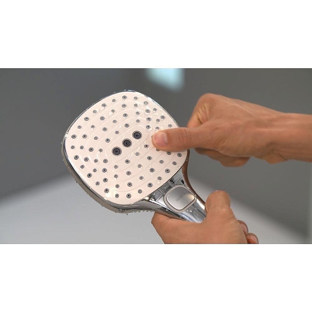 Душевая лейка Hansgrohe Raindance Select E 120 Air 3jet 26520000 купить в интернет-магазине сантехники Sanbest