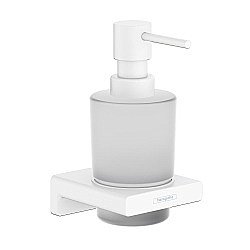 Диспенсер Hansgrohe AddStoris 41745700 белый матовый купить в интернет-магазине сантехники Sanbest