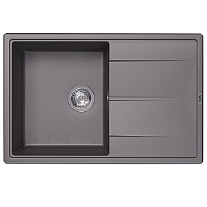 Кухонная мойка Abber Quarz 78х51 AQ2904G серая матовая купить в интернет-магазине сантехники Sanbest