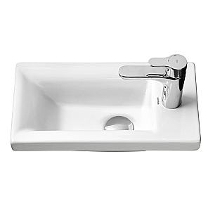 Раковина Акватон Миранда 1WH302500 40 белая купить в интернет-магазине Sanbest